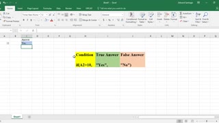 Microsoft Excel Tutorial - If Statement