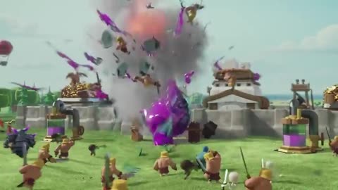 Clash of clans witch new HD trailer