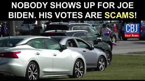 THE BIDEN SCAM-NOBODY Shows Up For Joe Biden...His Votes are SCAMS!