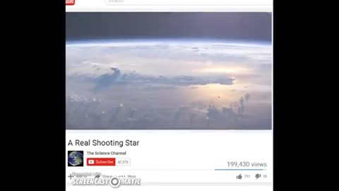 Shooting stars explained
