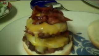 Keith's Ultimate bacon cheeseburger