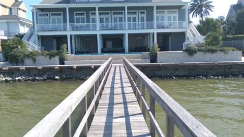 pier with pool