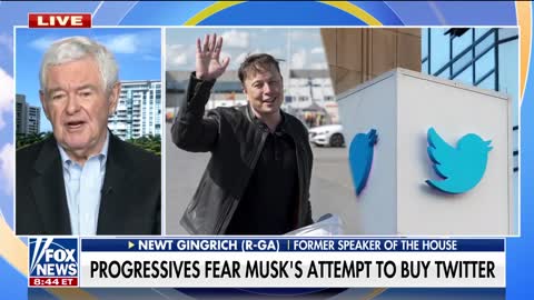Newt Gingrich Explains Why Elon Musk Has the Left PANICKED