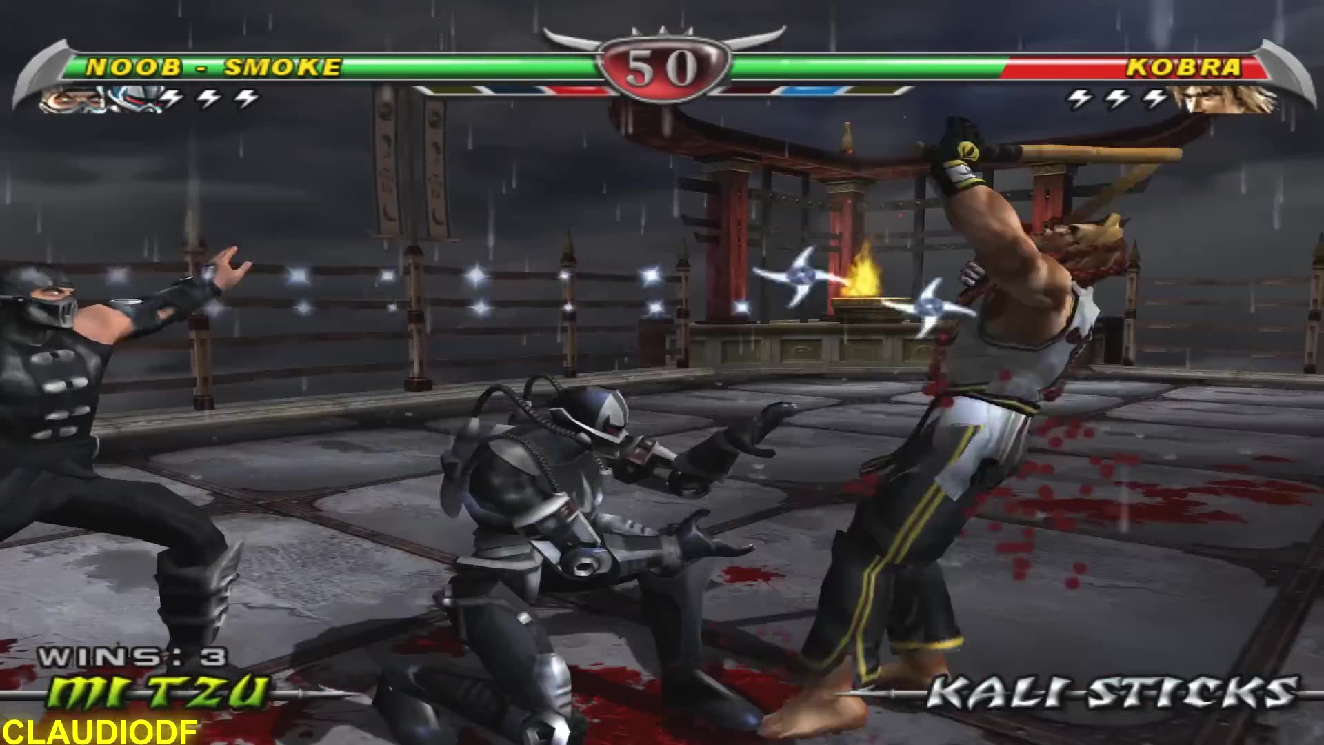 Mortal Kombat Deception - Noob/Smoke Playthrough on PS2