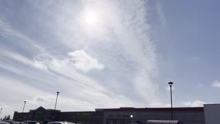 Chemtrails in Toronto Canada - or may be this is normal clouds