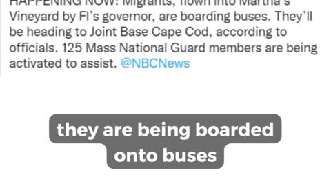 Migrants ALREADY Bussed Out of Martha's Vineyard Not Even 48 Hours!