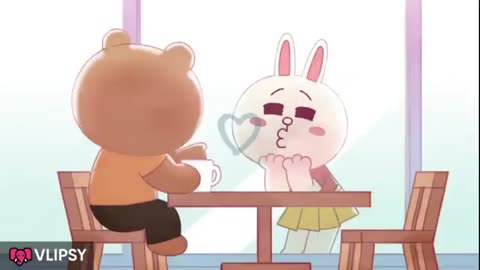 Cute Animation Teddy's Love