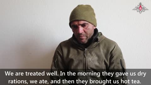 Captured Ukrainian serviceman calls on all his compatriots to lay down their arms