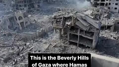 🇮🇱🚨Israel Flattens The Beverly Hills of Gaza where The Leaders of Hamas lived in Mansions 🚀