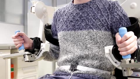 The robotic arm that's controlled by breathing