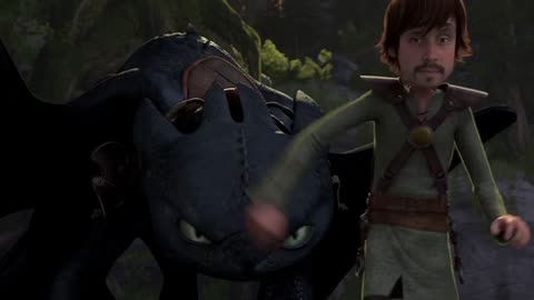 How to Train Your Dragon - Matt introduces Toothless to Blonde