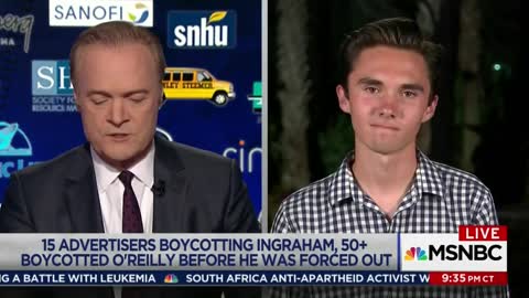 David Hogg vs Bill O’Reilly on 'shadowy figures'