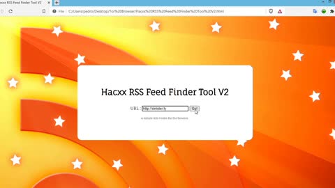 Hacxx RSS Feed Finder Tool V2