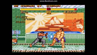 Super Street Fighter II (Sega Genesis) Playthrough Ryu