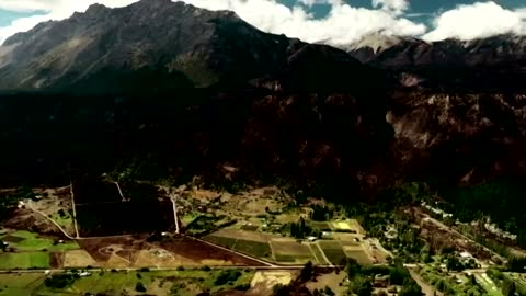 Drone captures Argentina forest fire devastation