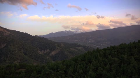 mountains and late afternoon the recipe for a beautiful landscape