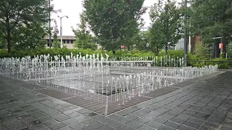 Slow Motion Water Feature