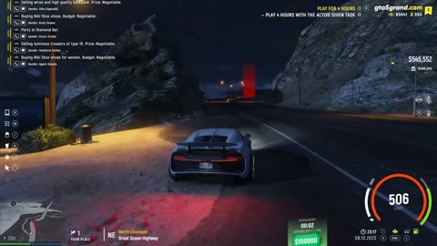 GTA V Grand RP EN1 - Bugatti Chiron - Melhores acidentes das corridas de rua de Outubro de 2023