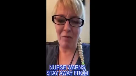 Nurse Warns About Being Around "Vaccinated" People