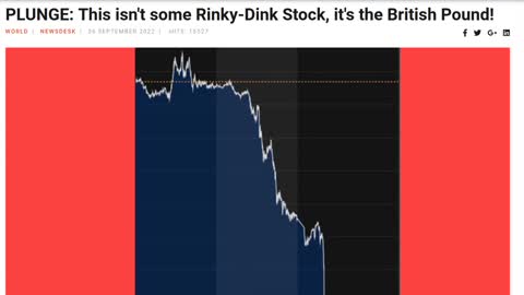 Is the Big Currency Crisis Happening? British Pound Collapse as NYC Posts Nuke Advice in Subway