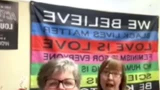 School District Apparently Flip Off Critics of Schools Displaying LBGTQ Flag in Video