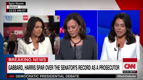Gabbard continues her attack on Harris