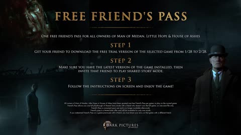 The Dark Pictures Anthology: House of Ashes - Official Friend’s Pass and Curator’s Cut Trailer