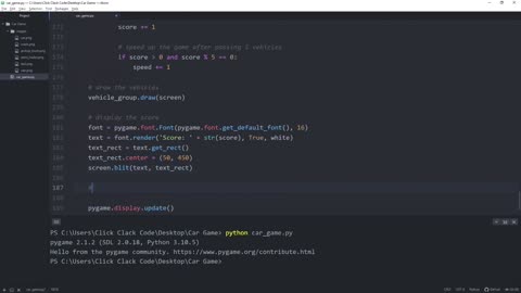 Making Car game using Python 🎮