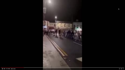 Irish Citizens Clash With Migrants Harassing Local Women
