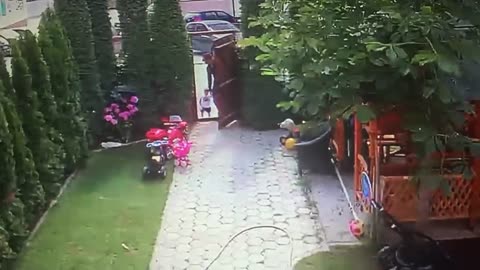 Hero Dad saves 2 year old daughter from dog attack