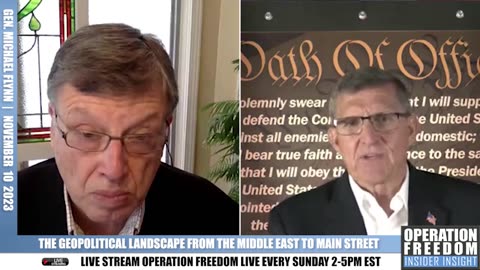 General Flynn Proves He is a Liar, Deceiver and a Controlled Opposition Limited Hangout 11-14-2023