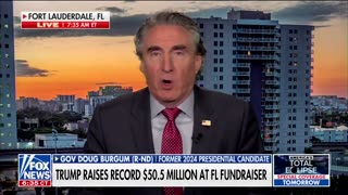 USA: Doug Burgum: "The voter intensity and support for President Trump is deep."