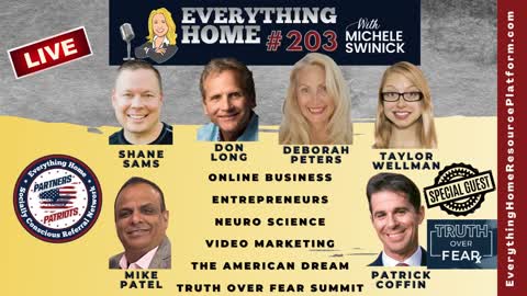 203 LIVE: Online Business, Entrepreneurs, NeuroScience, Video Marketing, American Dream, COVID FACTS