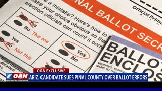 Ariz. candidate sues Pinal County over ballot errors
