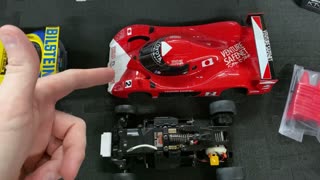 Unboxing & Running RC MINI-Z RWD TOYOTA GT-ONE TS020 (unboxing & running video)