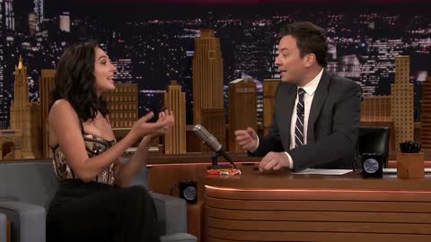 Gal Gadot Tries a Reese_s Peanut Butter Cup for the First Time