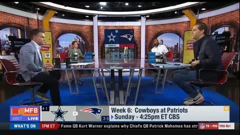 Cowboys vs Patriots week 6