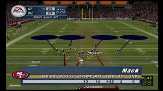 Madden NFL 2003 Franchise Mode Year 5 Super Bowl 49ers Vs Patriots