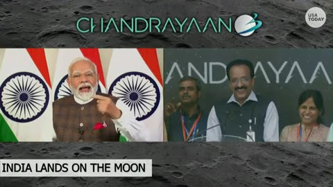 Watch live: India becomes fourth country to land on the moon
