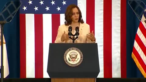 Kamala Harris' word salad on tackling "climate change".