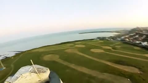 Flock of Seagulls. FPV Drone Flight in Folkestone.