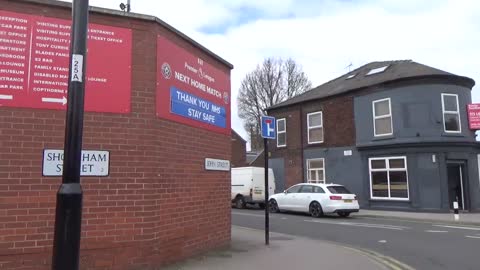 Sheffield United football club Bramall Lane lockdown.