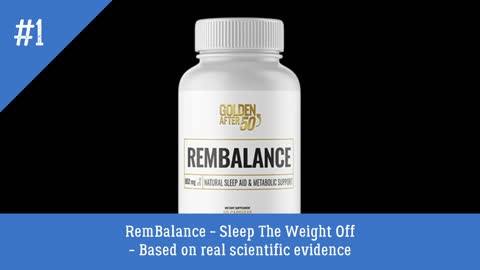 RemBalance - Sleep The Weight Off - Based on real scientific evidence