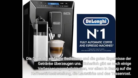 De'Longhi Eletta Fully Automatic Coffee Machine with Milk System