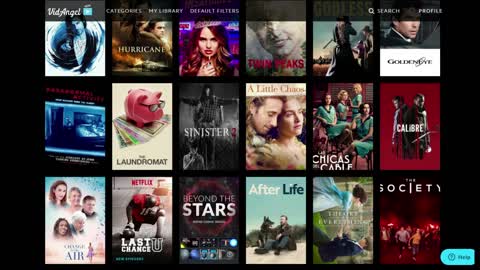 VidAngel -Preview of On Demand Streaming Content & UI