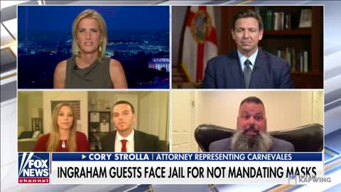Gov. DeSantis Grants Clemency to Gym Owners Who Opposed Mask Mandate LIVE on TV