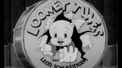 Porky Pig's Original Cartoon Debut Preview Looney Toons Cartoon For Children KIds & Babies (1941)