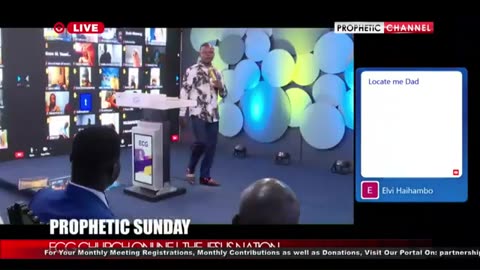 Prophetic Sunday LIVE Prophet Shepherd Bushiri ECG The Jesus Nation Church 13.03.22