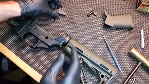 How to remove and install AR 15 Trigger