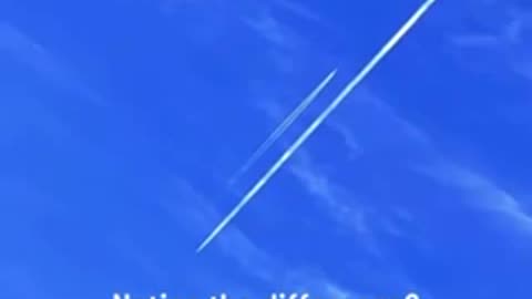 Chemtrails VS condensation trails